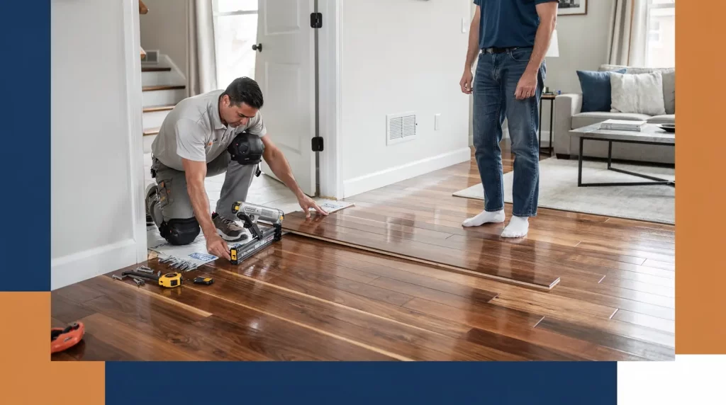 Premier Custom Hardwood Flooring installs a wide selection of species, including Oak, Maple, Hickory, Cherry